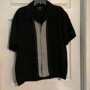 BC Ethic Black and Gray Bowling Shirt